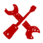 Services red icon 64x64