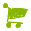 Shop green icon 64x64