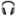 Headphone icon 16x16