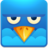 Twitter square angry icon 48x48