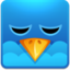 Twitter square sleeping icon 64x64