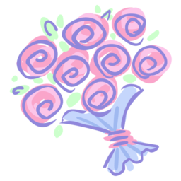 Flowers icon 256x256