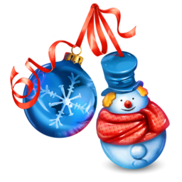 Snowman icon 256x256