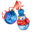 Snowman icon 32x32