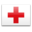 Red cross icon 32x32