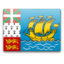Saint pierre and miquelon icon 64x64