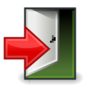 Application exit icon