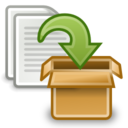 Archive insert icon