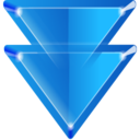 Arrow down double icon