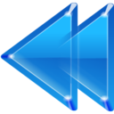 Arrow left double icon