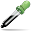 Color picker black icon