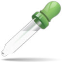 Color picker white icon