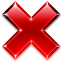 Dialog cancel icon