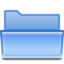 Document open folder icon