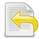Document revert icon