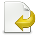 Document revert icon