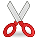 Edit cut icon