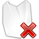 Edit delete shred icon