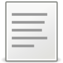Format justify left icon