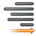 Format justify right icon