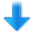 Go down icon