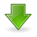 Go down icon