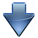 Go down icon
