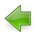 Go previous icon