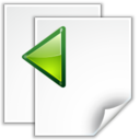 Go previous view page icon