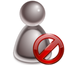 Im ban user icon
