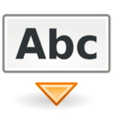 Insert text icon