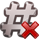 Irc close channel icon