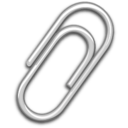 Mail attach icon
