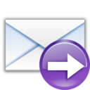 Mail forward icon