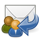Mail reply all icon