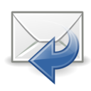 Mail reply sender icon