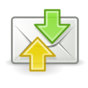 Mail send receive icon