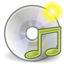 Media optical audio new icon