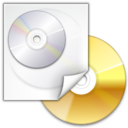 Media optical burn image icon