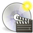 Media optical video new icon