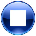 Media playback stop icon