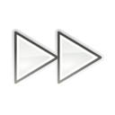 Media seek forward icon