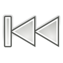 Media skip backward icon