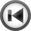 Media skip backward icon