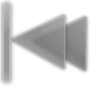 Media skip backward icon