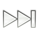 Media skip forward icon