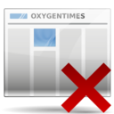 News unsubscribe icon