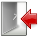 System log out icon