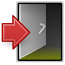System log out icon