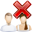User group delete icon